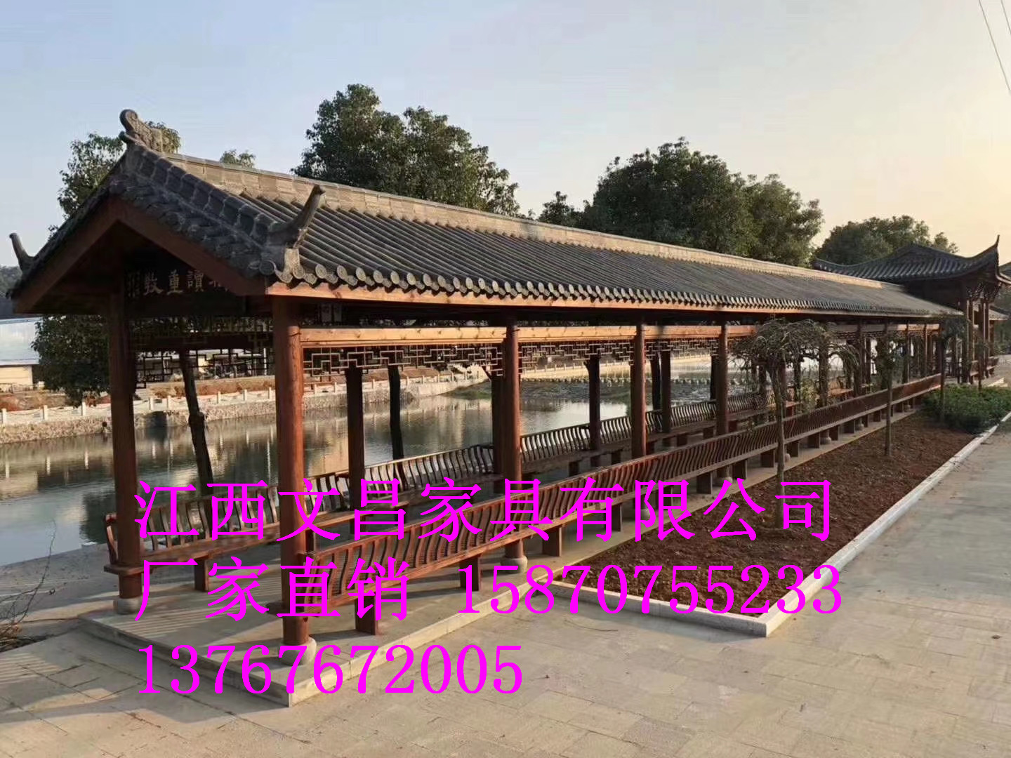 仿古長(zhǎng)廊圖片/仿古長(zhǎng)廊樣板圖 (2)