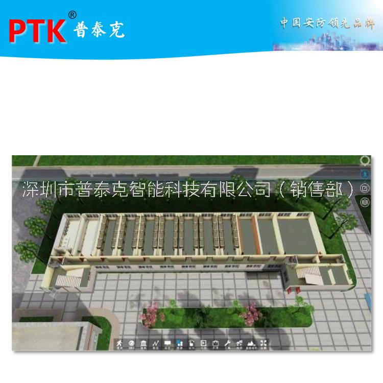 看守所智慧磐石三維建模圖片/看守所智慧磐石三維建模樣板圖 (4)