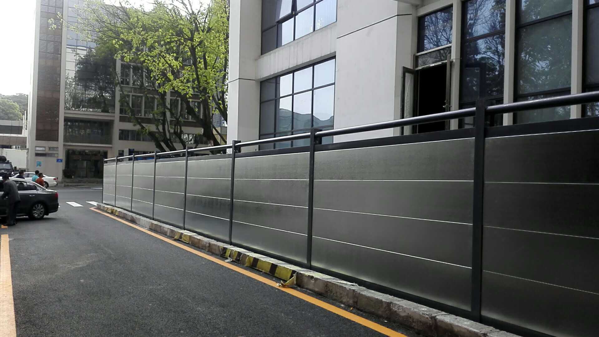 深圳龙华C型钢结构围挡厂家  围挡  施工围挡