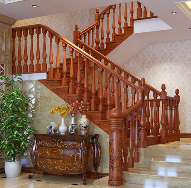 實木樓梯圖片