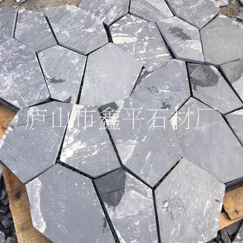 冰裂紋戶外別墅板巖碎拼石材文化石圖片/冰裂紋戶外別墅板巖碎拼石材文化石樣板圖 (1)