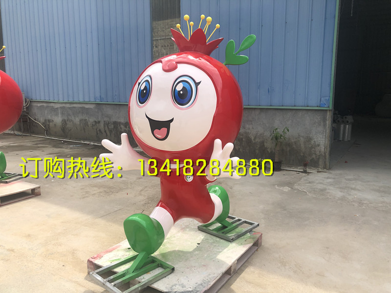 玻璃鋼石榴娃雕塑圖片/玻璃鋼石榴娃雕塑樣板圖 (2)
