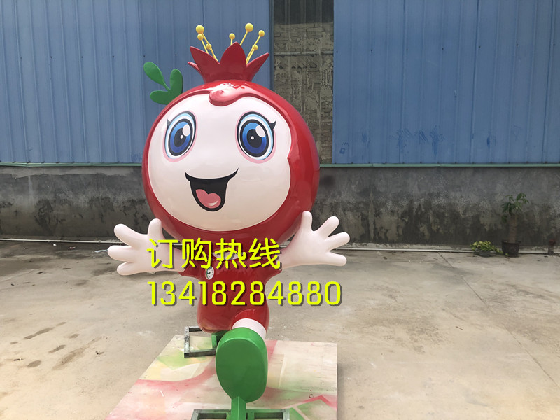 玻璃鋼石榴娃雕塑圖片/玻璃鋼石榴娃雕塑樣板圖 (4)