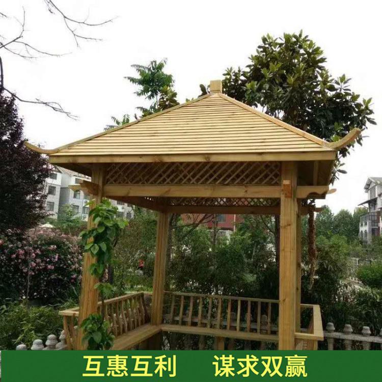木質(zhì)涼亭圖片/木質(zhì)涼亭樣板圖 (2)
