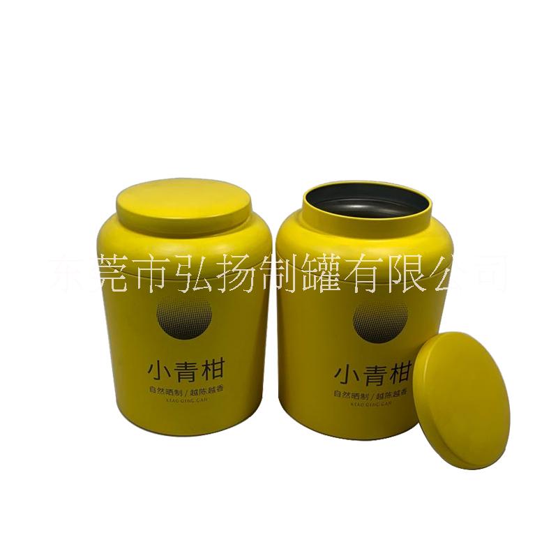 馬口鐵小青柑茶罐圖片/馬口鐵小青柑茶罐樣板圖 (2)