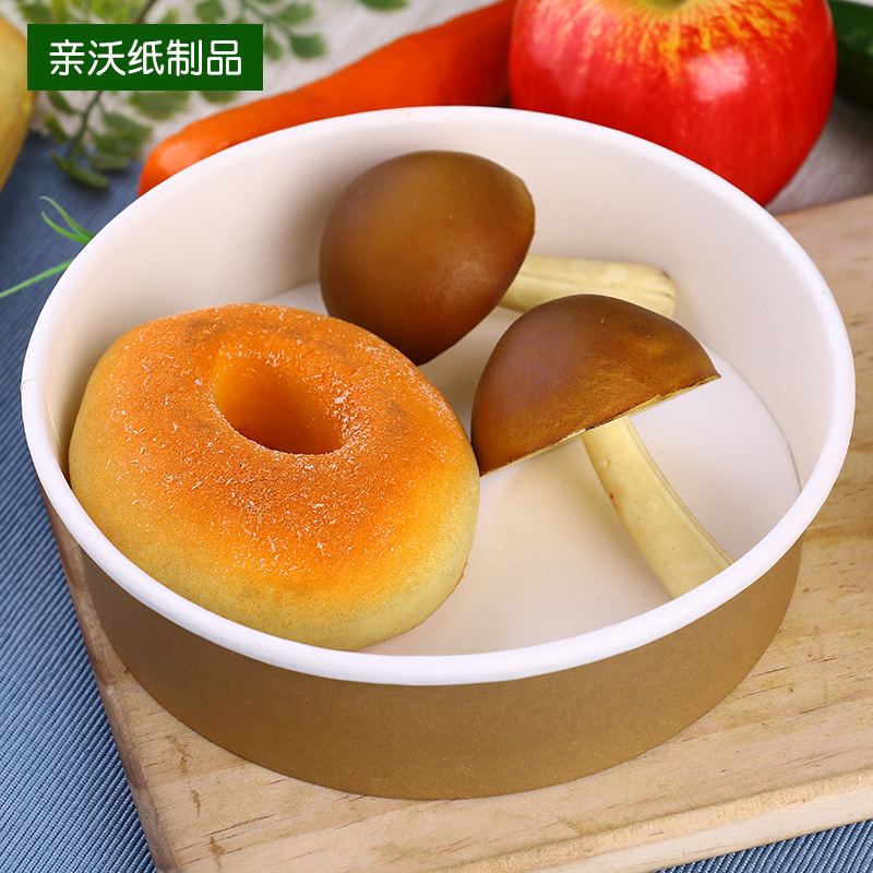 牛皮紙碗圖片/牛皮紙碗樣板圖 (2)