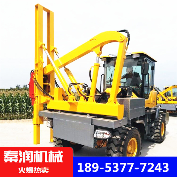 護(hù)欄打樁機(jī)圖片/護(hù)欄打樁機(jī)樣板圖 (3)