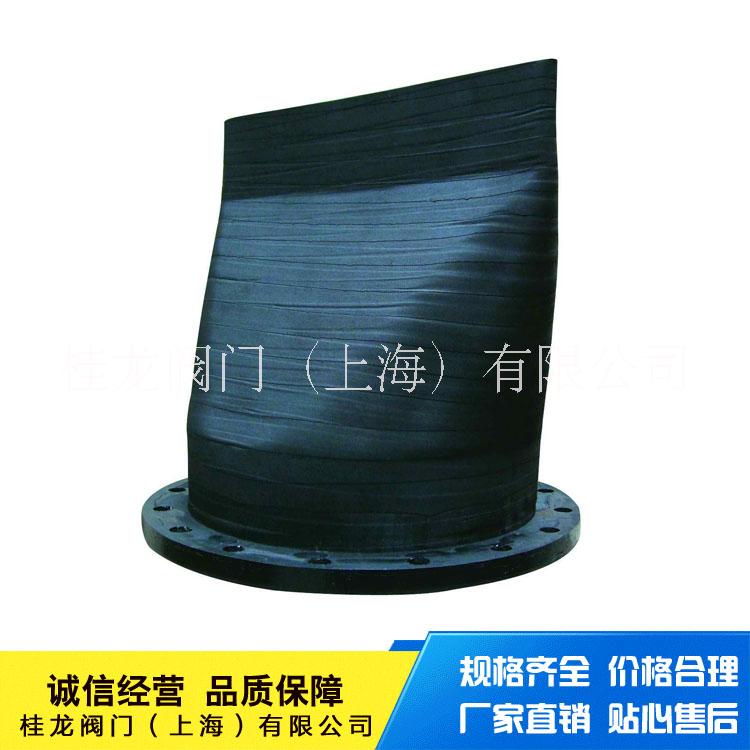 桂龍法蘭柔性橡膠止回閥圖片