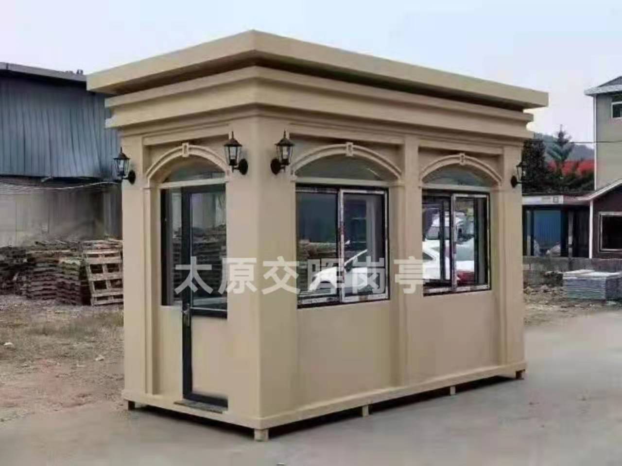 治安崗亭圖片/治安崗亭樣板圖 (4)