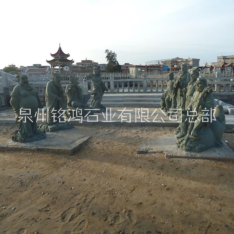 花崗巖八仙雕塑圖片/花崗巖八仙雕塑樣板圖 (4)