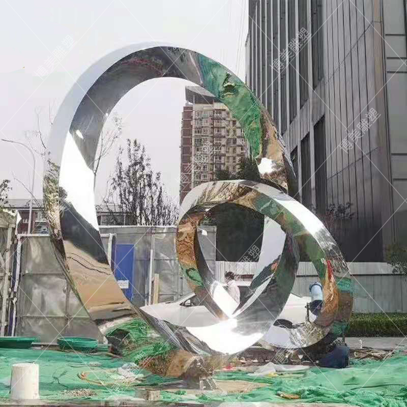 不銹鋼裝飾雕塑圖片