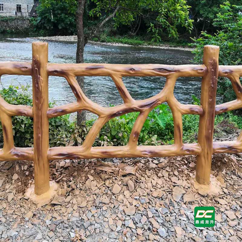 湖南水泥仿藤水泥仿藤護(hù)欄 仿木護(hù)欄景區(qū)欄桿庭院公園全國供應(yīng)