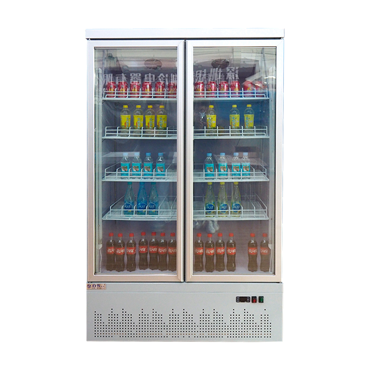 風(fēng)冷飲料展示柜雙門三開門圖片