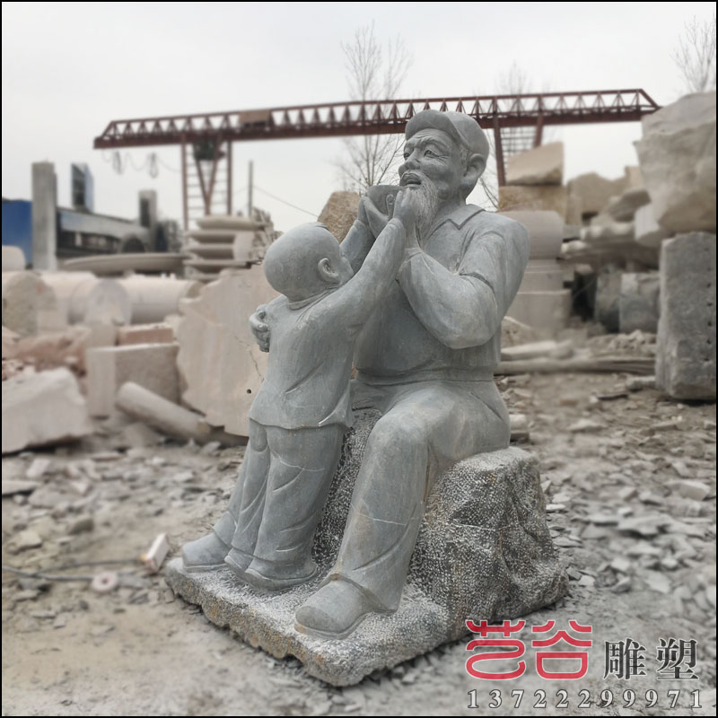 石雕花崗巖人物圖片/石雕花崗巖人物樣板圖 (2)