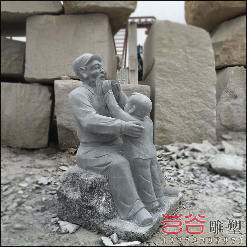 石雕花崗巖人物圖片/石雕花崗巖人物樣板圖 (1)