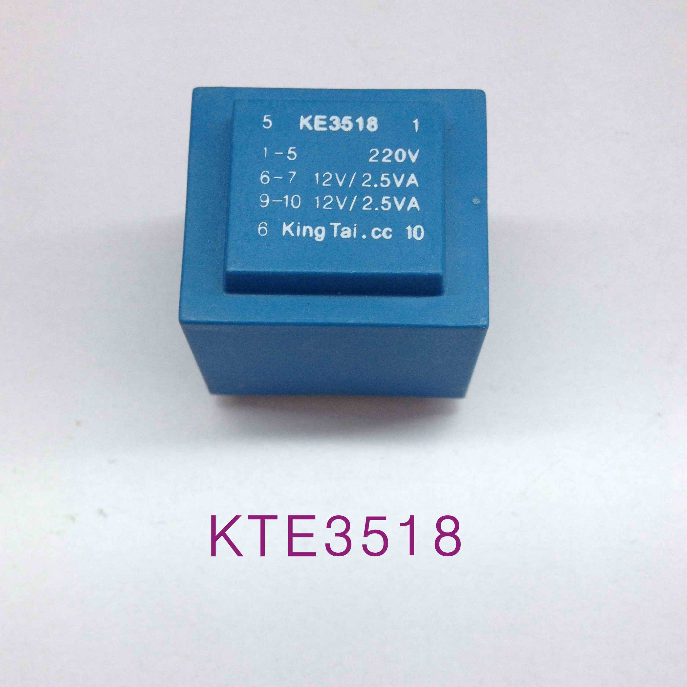 KTE3518 灌封變壓器圖片