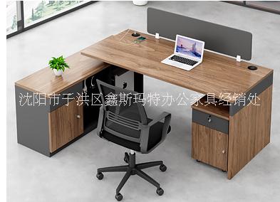 地柜辦公桌沈陽現(xiàn)代簡約客服臺式電腦桌屏風(fēng)單人雙人十字組合白色辦公桌