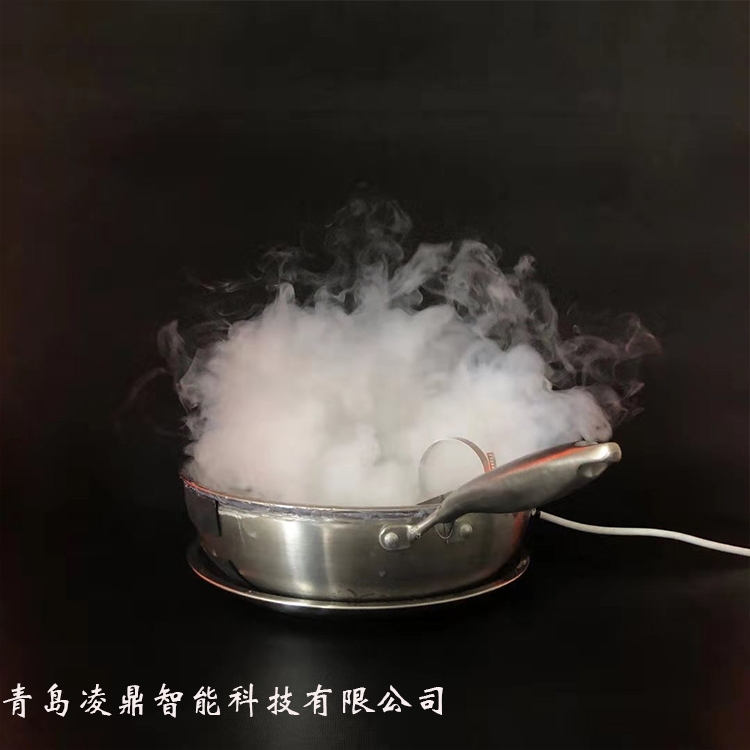 凌鼎煙機演示--煙霧炒鍋圖片