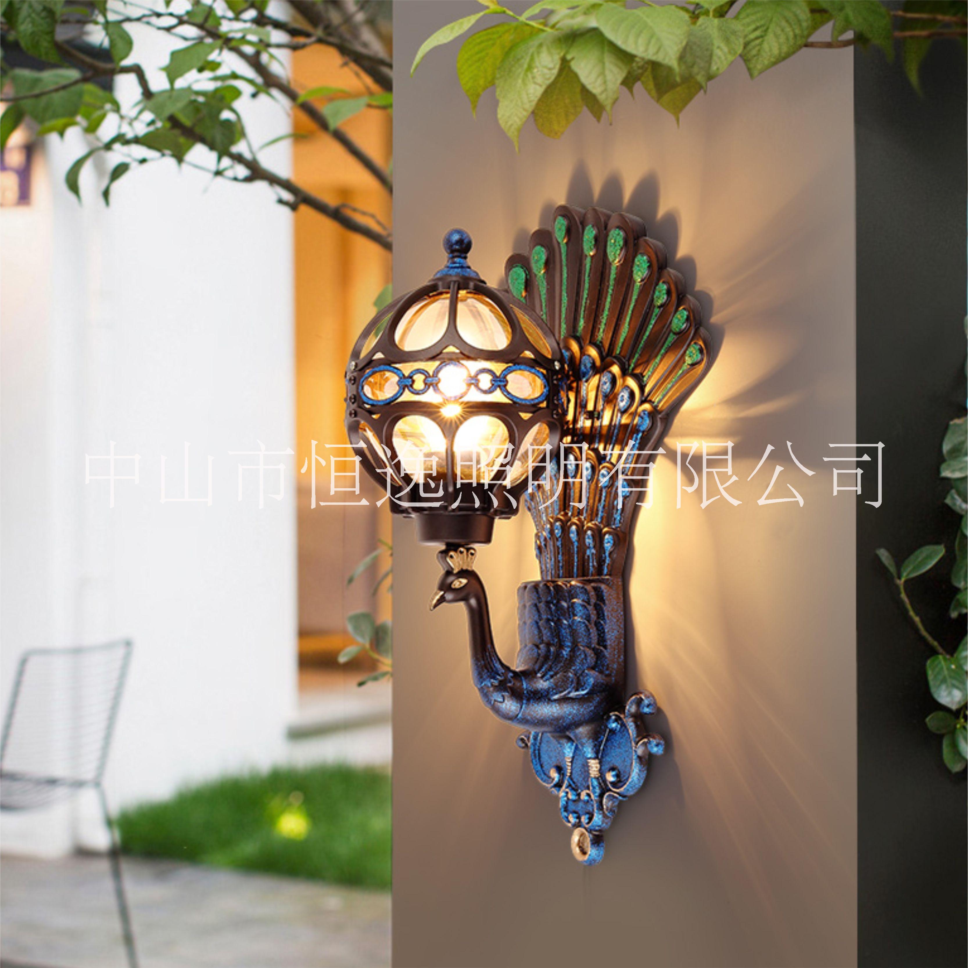 恒逸照明供應火鳳凰戶外壁燈