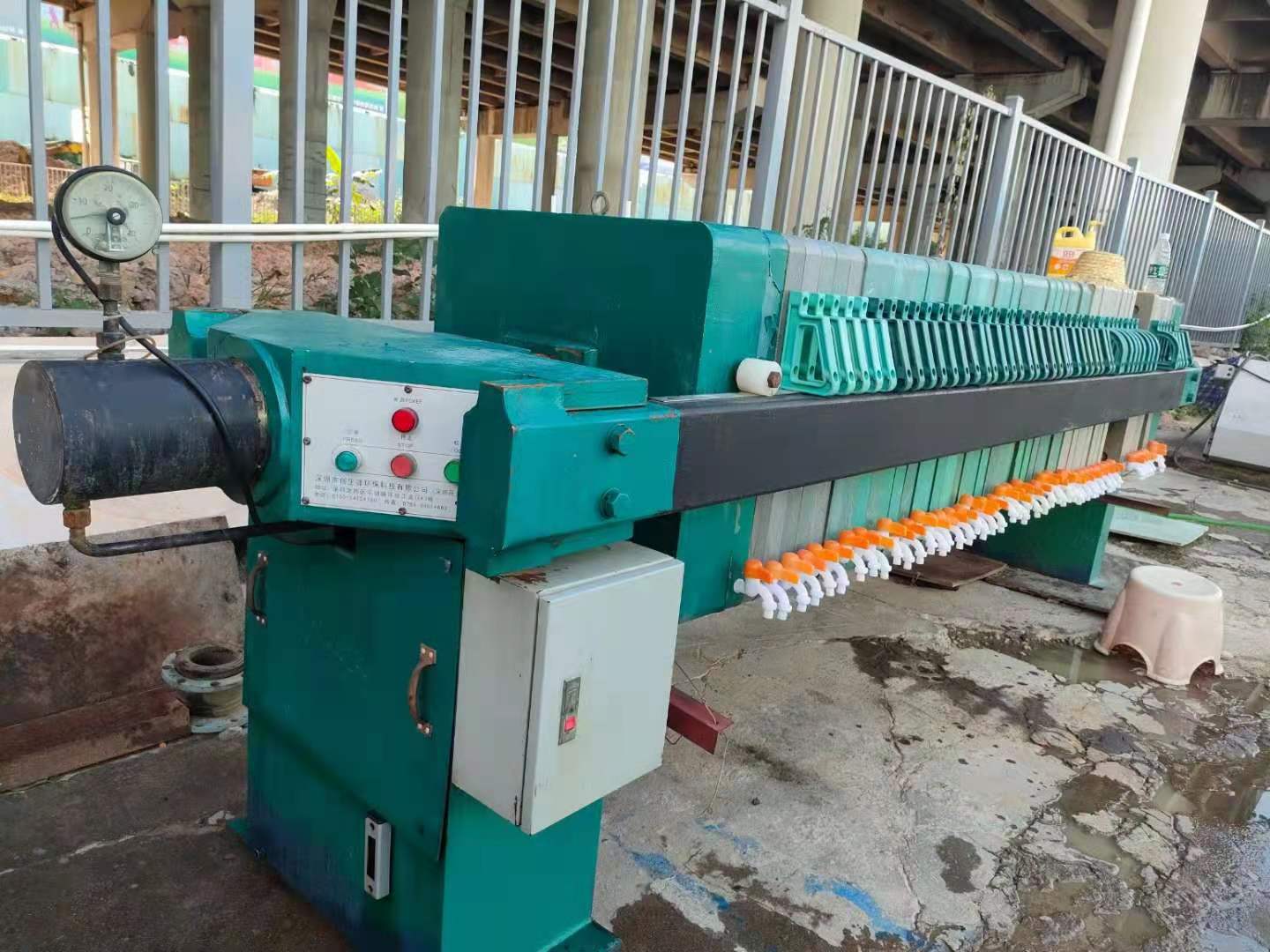 隔膜壓濾機(jī)圖片/隔膜壓濾機(jī)樣板圖 (3)