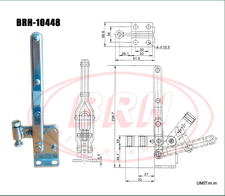 快速夾具BRH-10448圖片/快速夾具BRH-10448樣板圖 (2)
