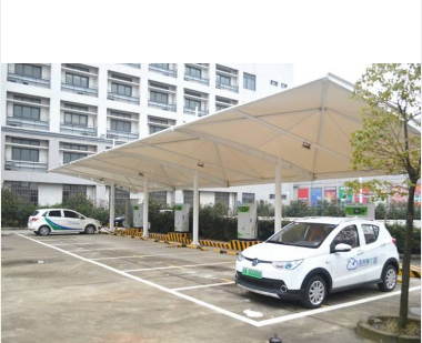 常州充電樁車棚圖片/常州充電樁車棚樣板圖 (1)