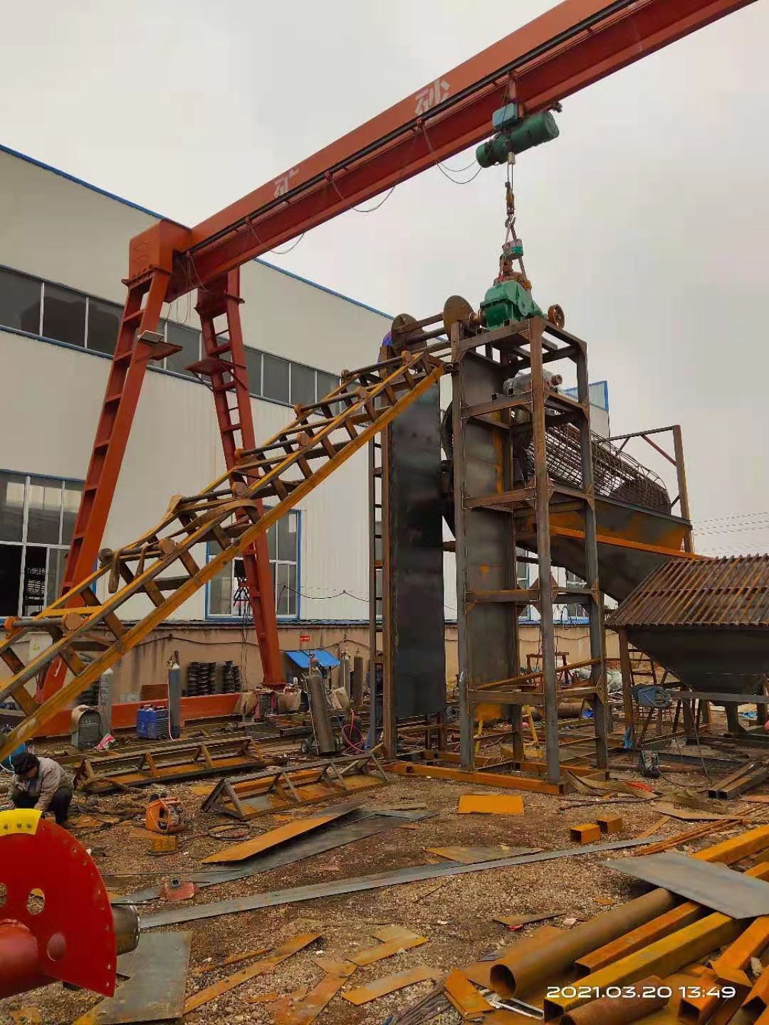 山東環(huán)保洗沙機圖片/山東環(huán)保洗沙機樣板圖 (1)