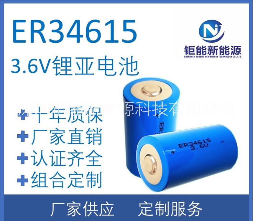 ER34615 ER34615鋰亞電池ER34615廠家供應(yīng)鋰亞電池190003.6V鋰亞電池ER3461