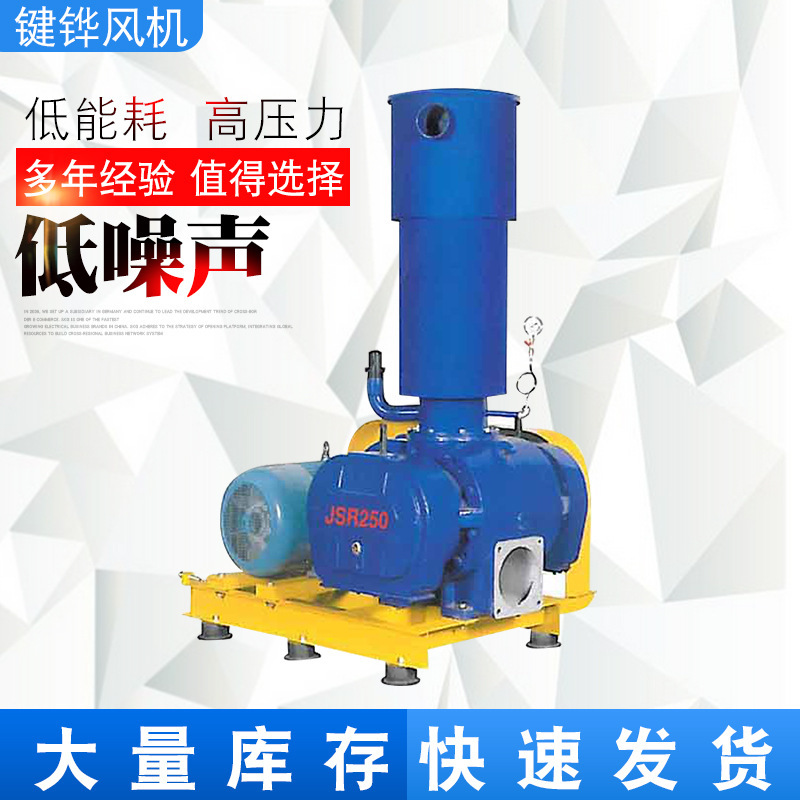 南海JSR250高流量大型三葉羅茨鼓風(fēng)機(jī)（不含電機(jī)）現(xiàn)貨銷售