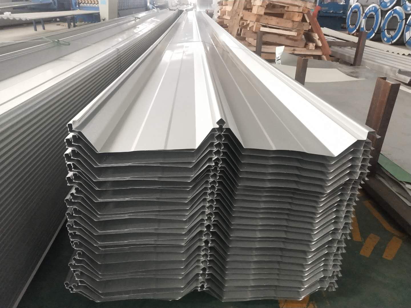 彩鋼瓦圖片/彩鋼瓦樣板圖 (3)