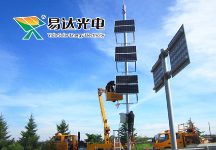 內(nèi)蒙古太陽能發(fā)電YDM1560W系統(tǒng)助力智慧景區(qū)太陽能供電項目建設(shè)圖片