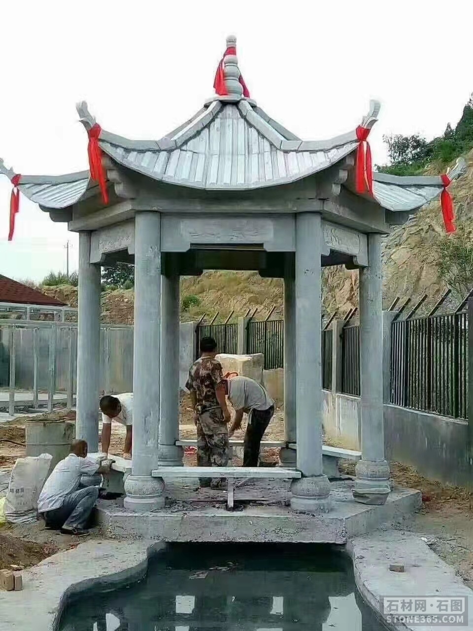 山東青石石亭加工價(jià)格  青石石亭批發(fā)