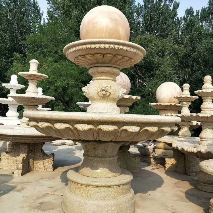 石雕噴泉圖片/石雕噴泉樣板圖 (2)