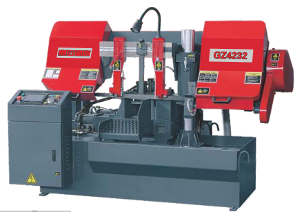 數(shù)控雙柱臥式帶鋸床圖片/數(shù)控雙柱臥式帶鋸床樣板圖 (4)