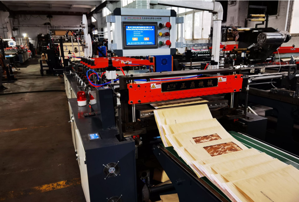 半自動氣泡快遞袋制袋機