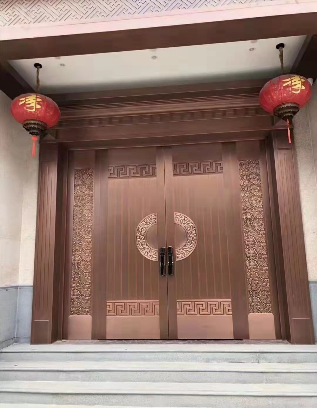 仿銅門圖片/仿銅門樣板圖 (2)