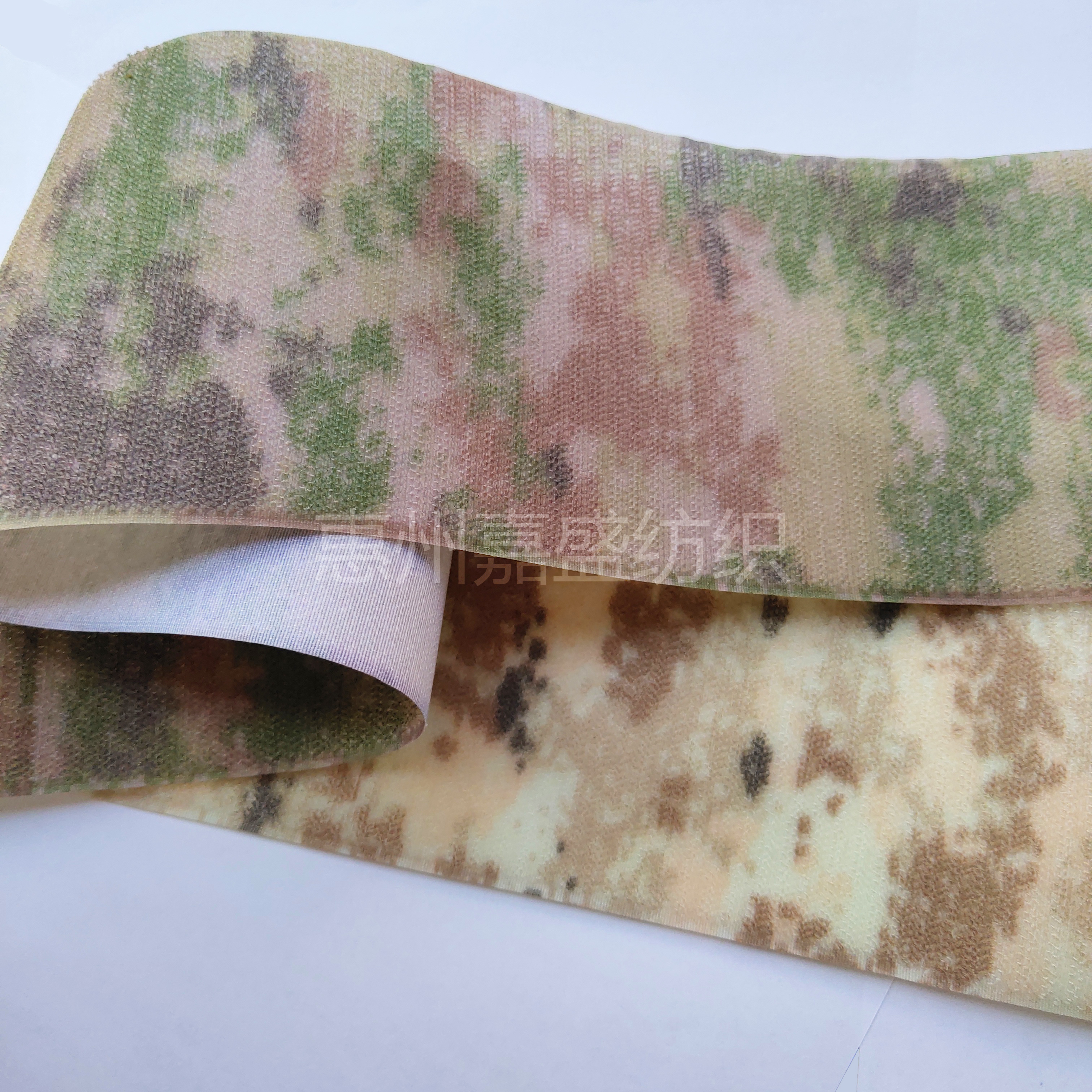 迷彩魔術(shù)貼/軍綠色迷彩粘扣帶
