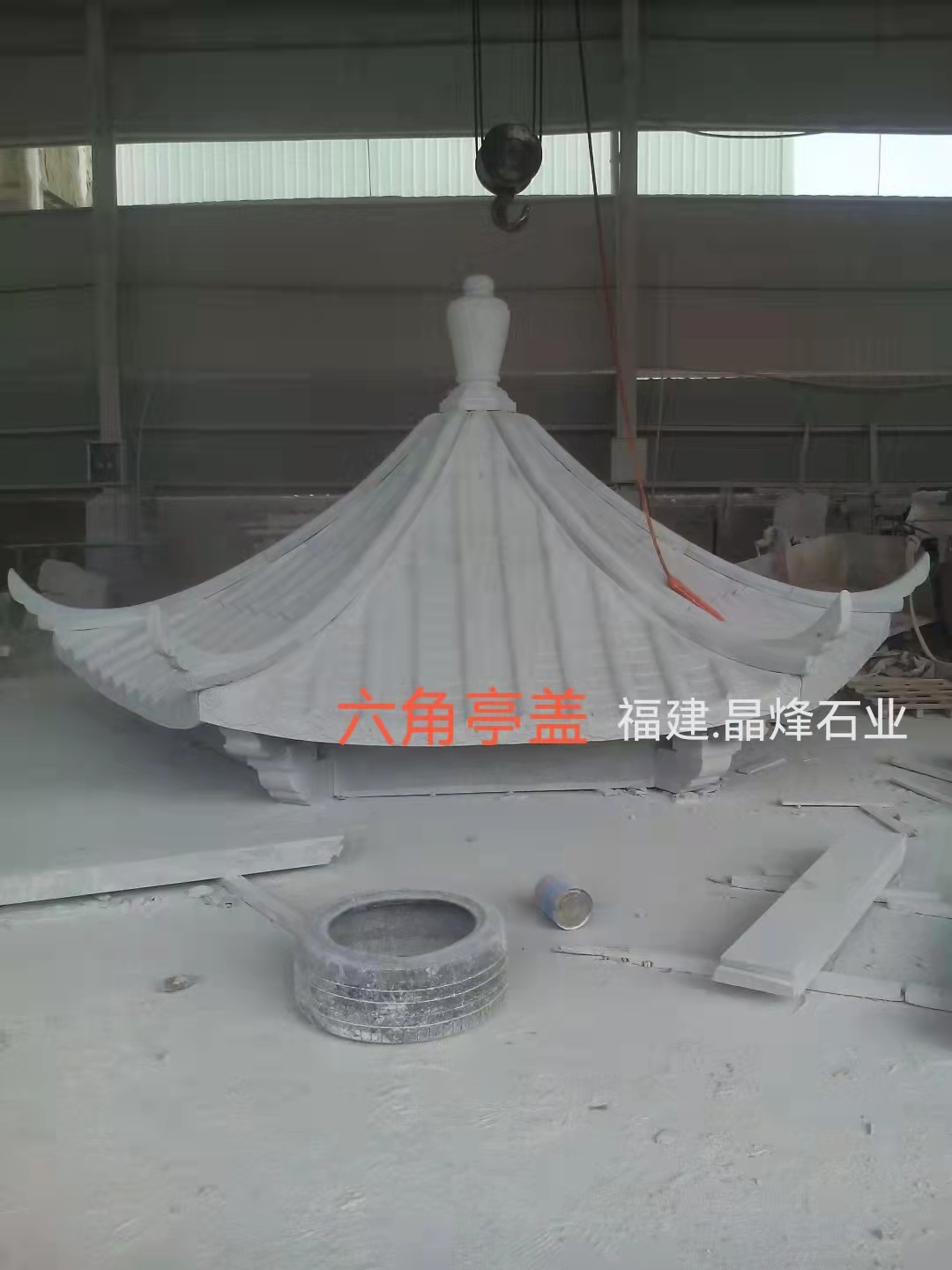 六角亭蓋圖片/六角亭蓋樣板圖 (2)