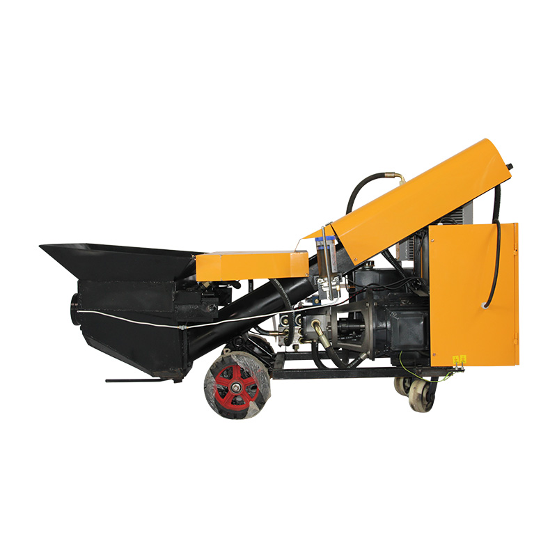 二次構(gòu)造泵15kw二次構(gòu)造農(nóng)村建房細(xì)石輸送泵小型混凝土泵廠家 工地二次構(gòu)造泵 小型混凝土輸送泵