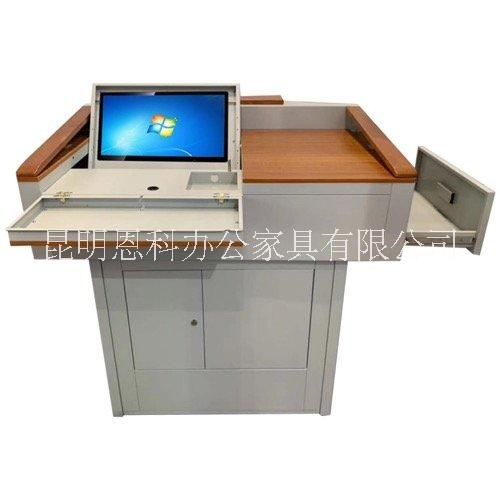 多媒體講臺(tái)鋼制圖片/多媒體講臺(tái)鋼制樣板圖 (2)