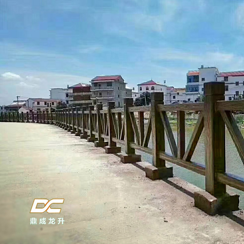 水泥仿木護(hù)欄圖片/水泥仿木護(hù)欄樣板圖 (2)
