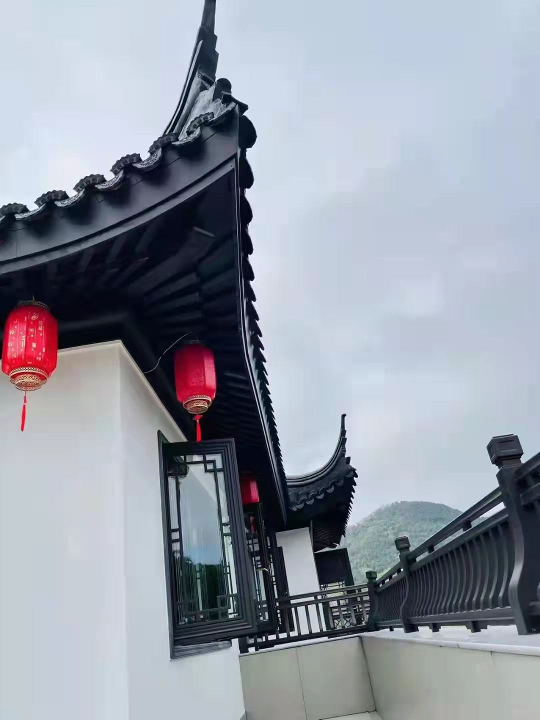 中式門窗四合院別墅門窗廠家圖片