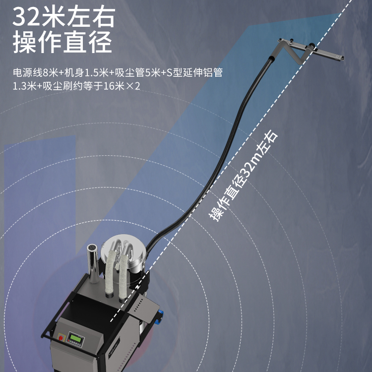 上海市凯德威SK-810F吸尘器厂家凯德威工业吸尘器水泥车间粉尘清理用5500W大功率自动反吹清灰 凯德威SK-810F吸尘器