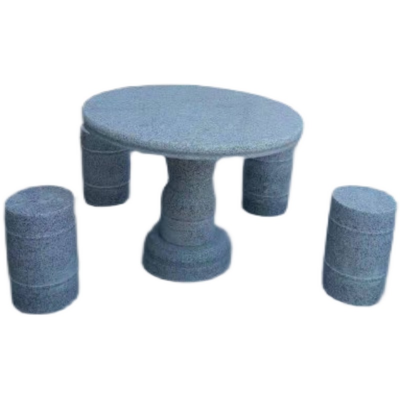 大理石石桌椅圖片/大理石石桌椅樣板圖 (4)