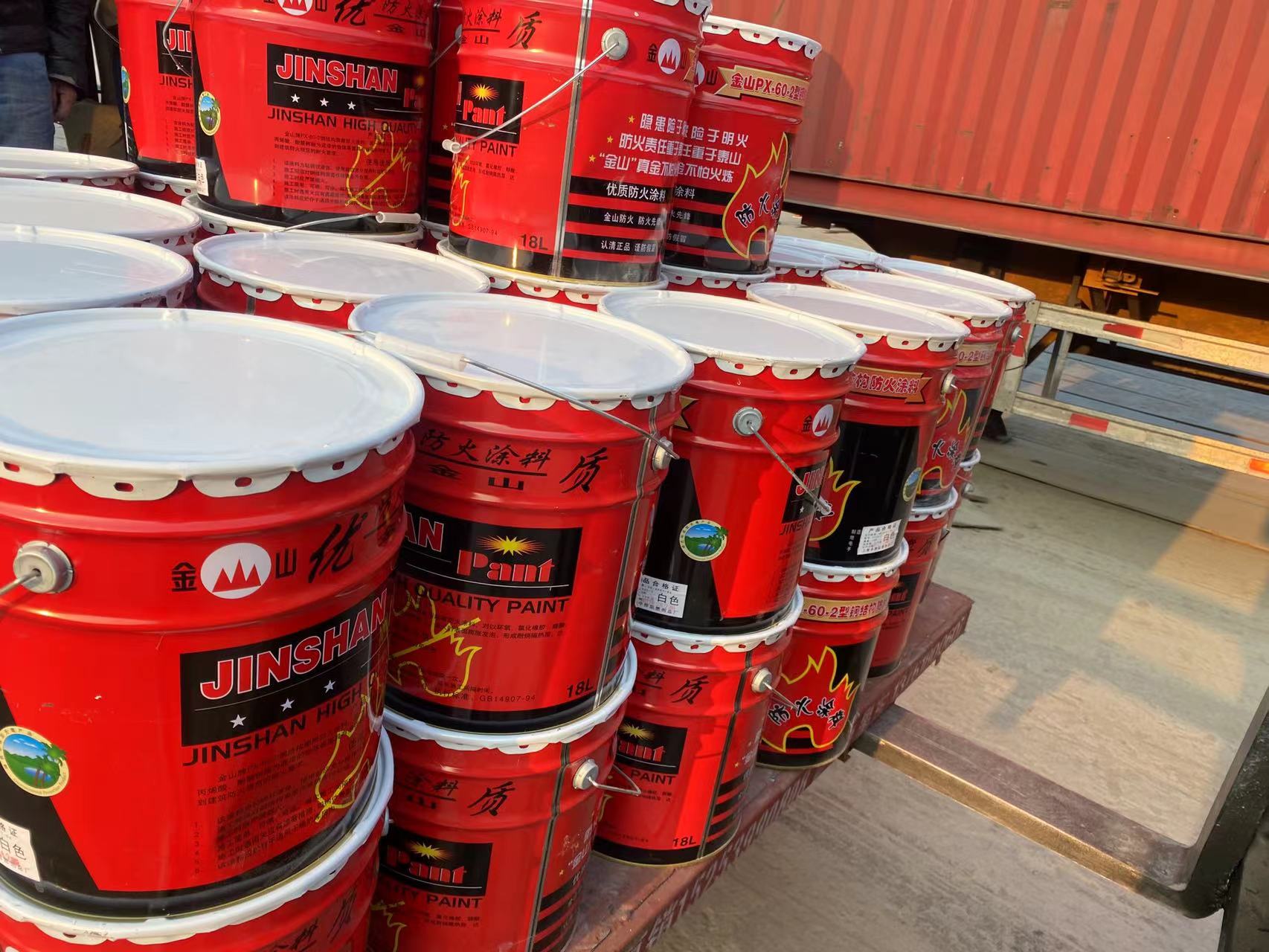 鋼結(jié)構(gòu)防火漆圖片/鋼結(jié)構(gòu)防火漆樣板圖 (3)