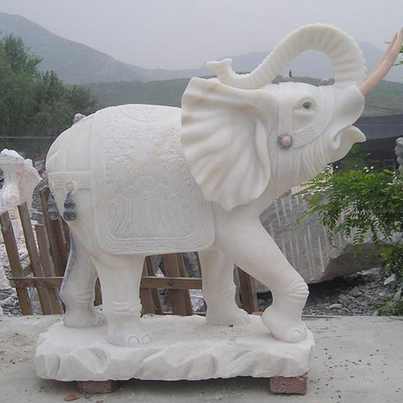 石雕大象圖片/石雕大象樣板圖 (2)