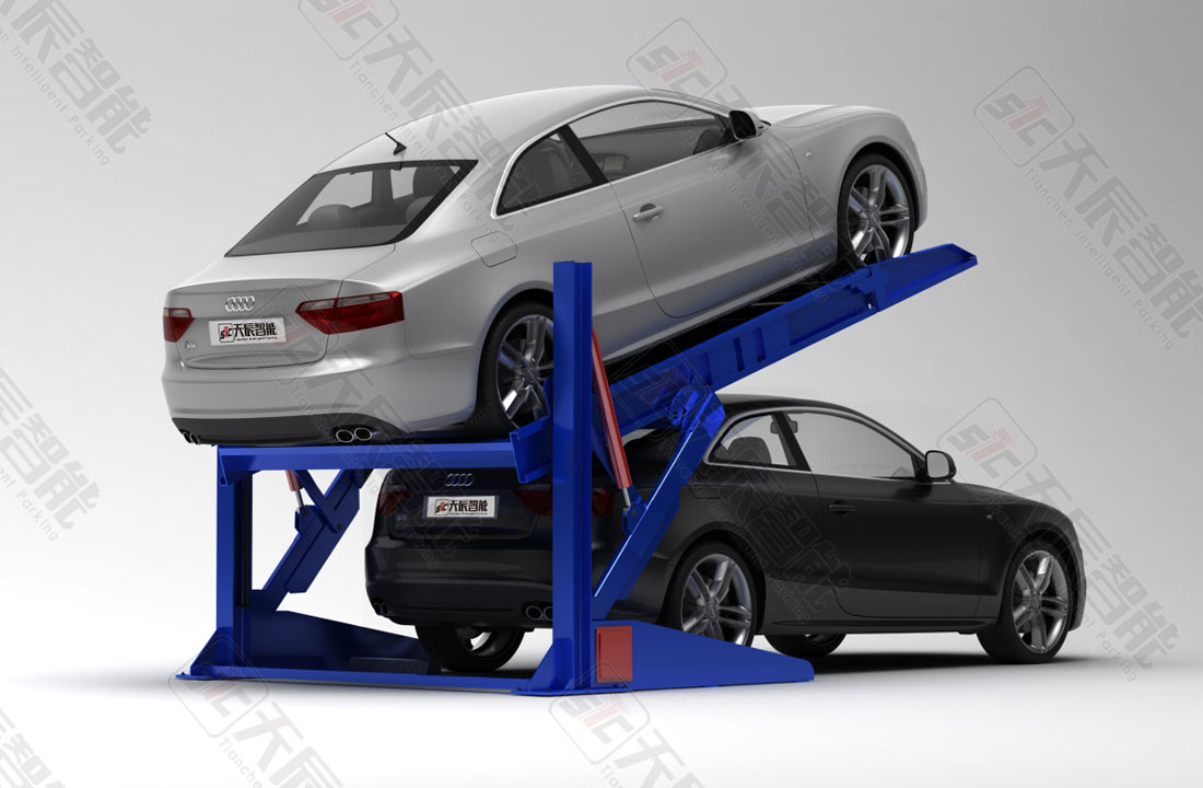 液壓式機械式停車設備 智能車庫 簡易升降類  山東天辰 立體車庫