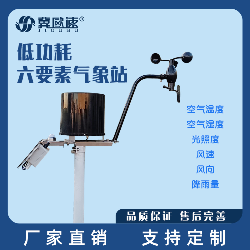 冀歐速低功耗六要素氣象站便攜式