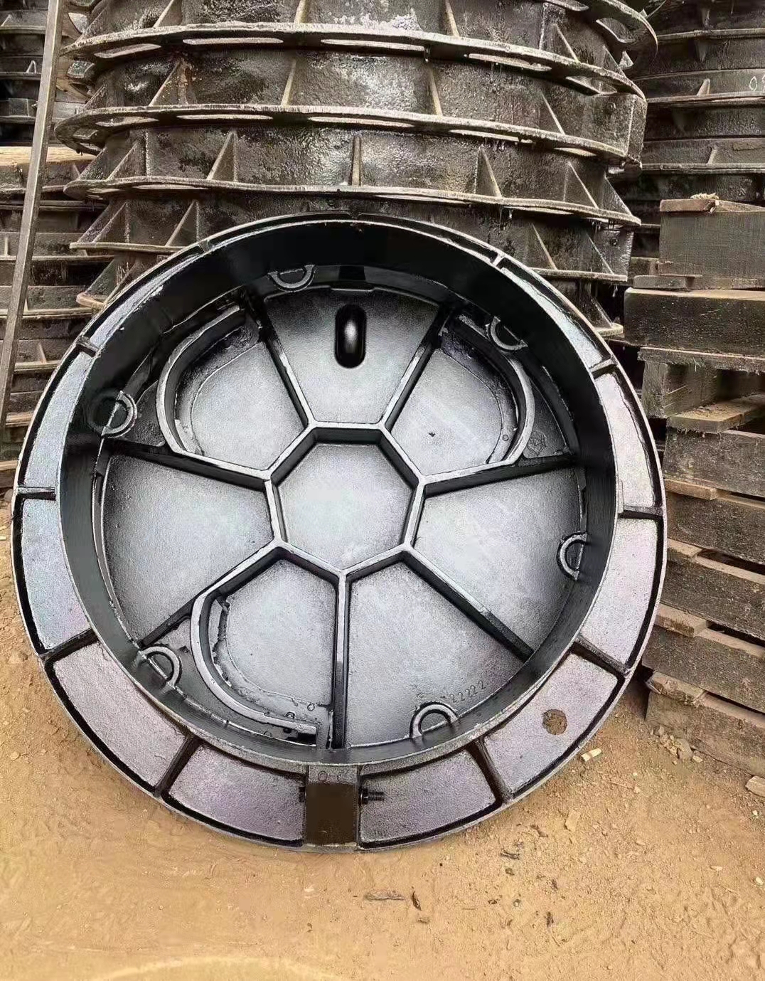 防沉降井蓋圖片/防沉降井蓋樣板圖 (4)