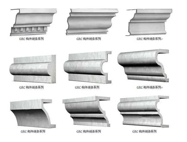 福州GRC装饰线条价格-厦门GRC檐线图片